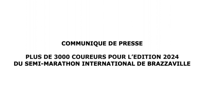 COMMUNIQUÉ DE PRESSE DU 12 AOUT 2024