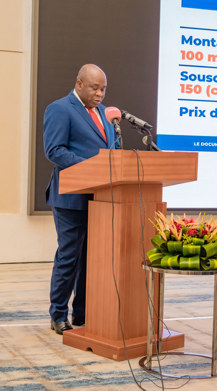 Lancement du roadshow sur "l’emprunt obligataire par appel public à l'épargne" de la SNPC à Brazzaville