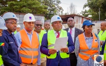 Visite du Chantier de la Tour SNPC : Le Directeur Général Salue l’Avancée des Travaux